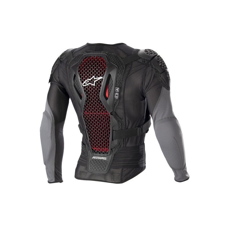 Alpinestars Bionic Plus 2 μαύρο-γκρι-κόκκινο προστατευτικό σώματος