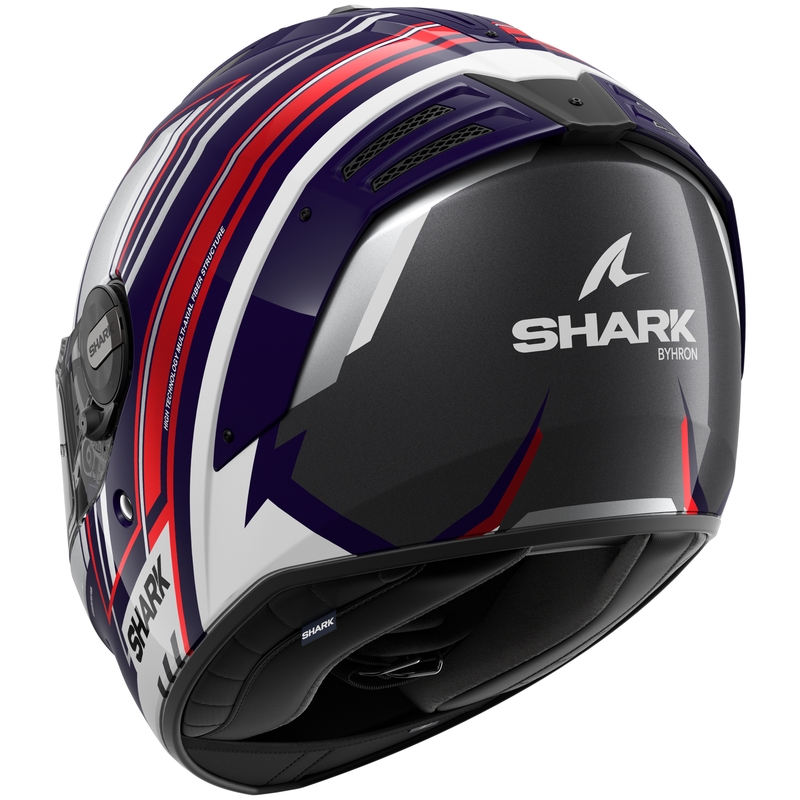 Ολοκληρωμένο κράνος μοτοσικλέτας SHARK SPARTAN RS Byhron μπλε-κόκκινο-γκρι προσφορά