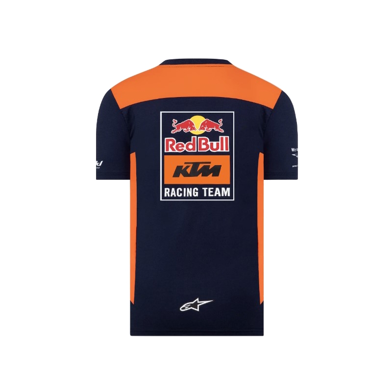 Παιδικό T-shirt KTM Red Bull Racing Official Teamline μπλε-πορτοκαλί