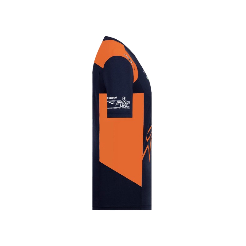 Παιδικό T-shirt KTM Red Bull Racing Official Teamline μπλε-πορτοκαλί