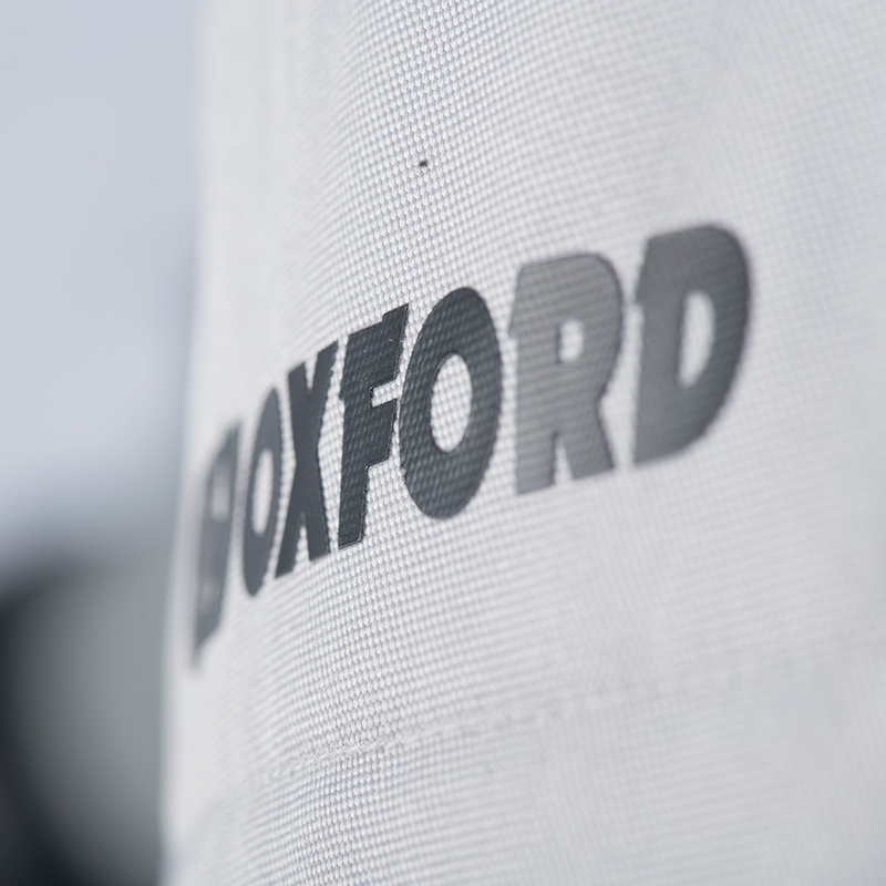 Oxford Dakar D2D Air ασημί-μπλε-φλούο κίτρινο μπουφάν μοτοσικλέτας