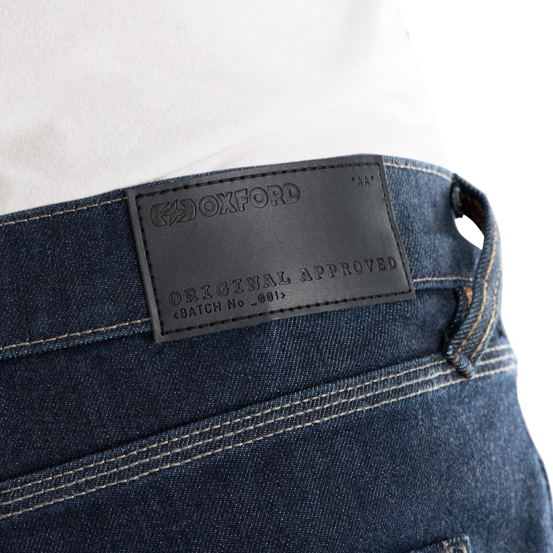 Oxford Original Approved Jeans AA Στενή γραμμή σκούρο μπλε