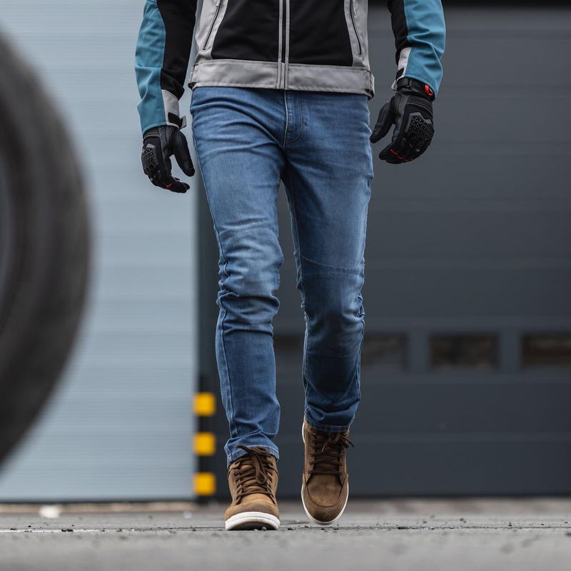 Oxford Original Approved Jeans AA Στενή γραμμή ανοιχτό μπλε