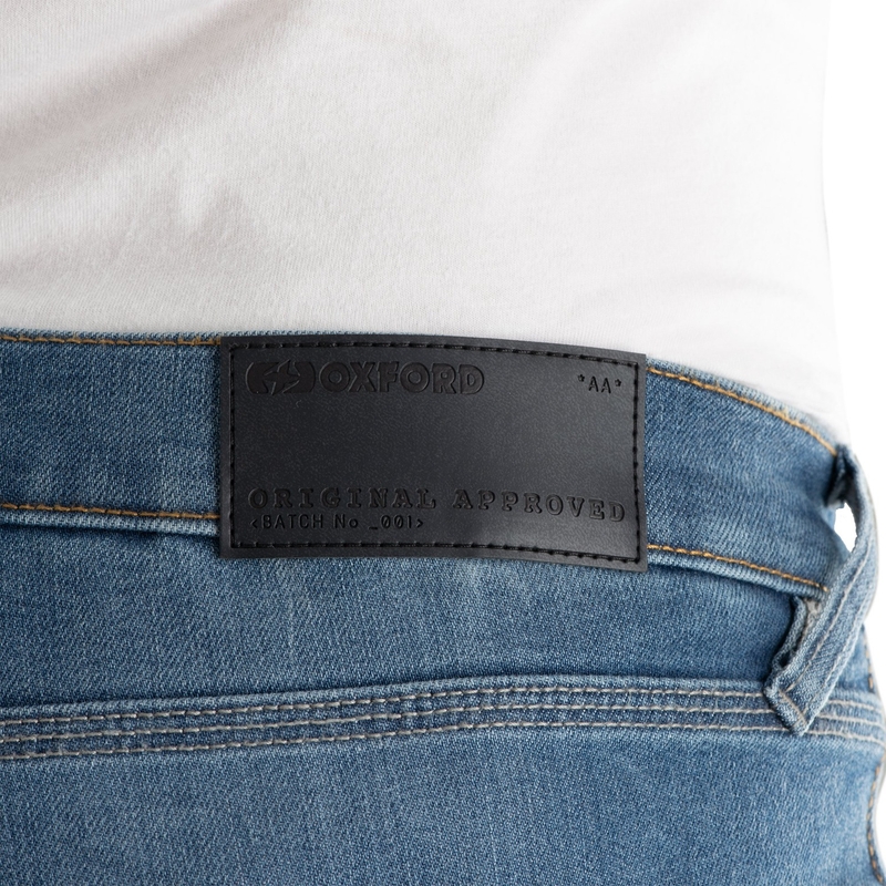 Oxford Original Approved Jeans AA Στενή γραμμή ανοιχτό μπλε