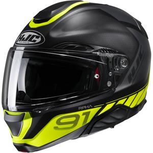 HJC RPHA 91 Rafino MC3HSF μαύρο-κίτρινο κράνος μοτοσικλέτας