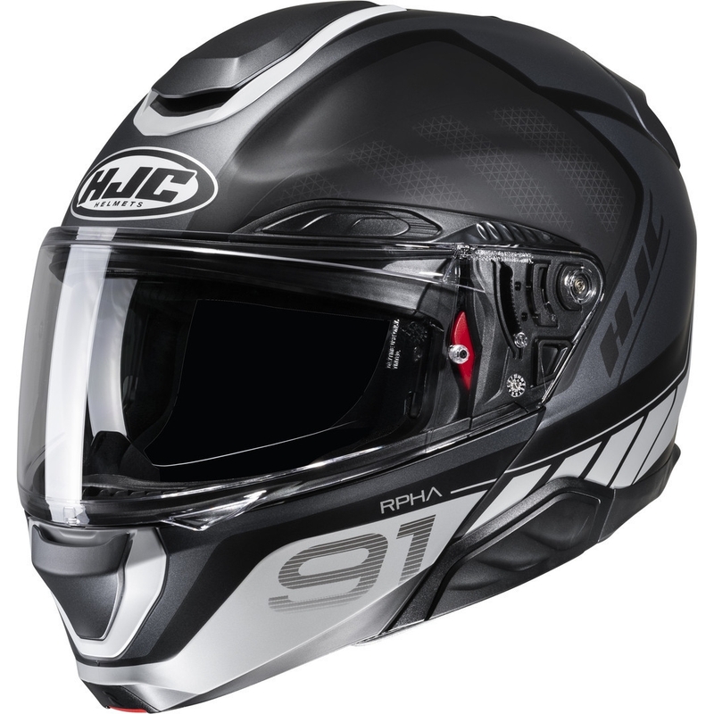 HJC RPHA 91 Rafino MC5SF κράνος μοτοσικλέτας γκρι-μαύρο