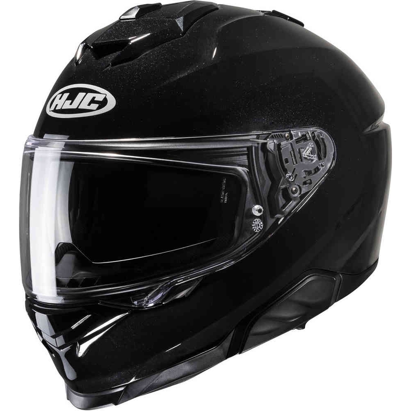 Ενσωματωμένο κράνος μοτοσικλέτας HJC i71 Solid black metallic