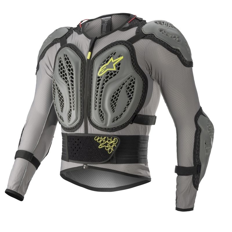 Chránič těla Alpinestars Bionic Action šedo-fluo žlutý