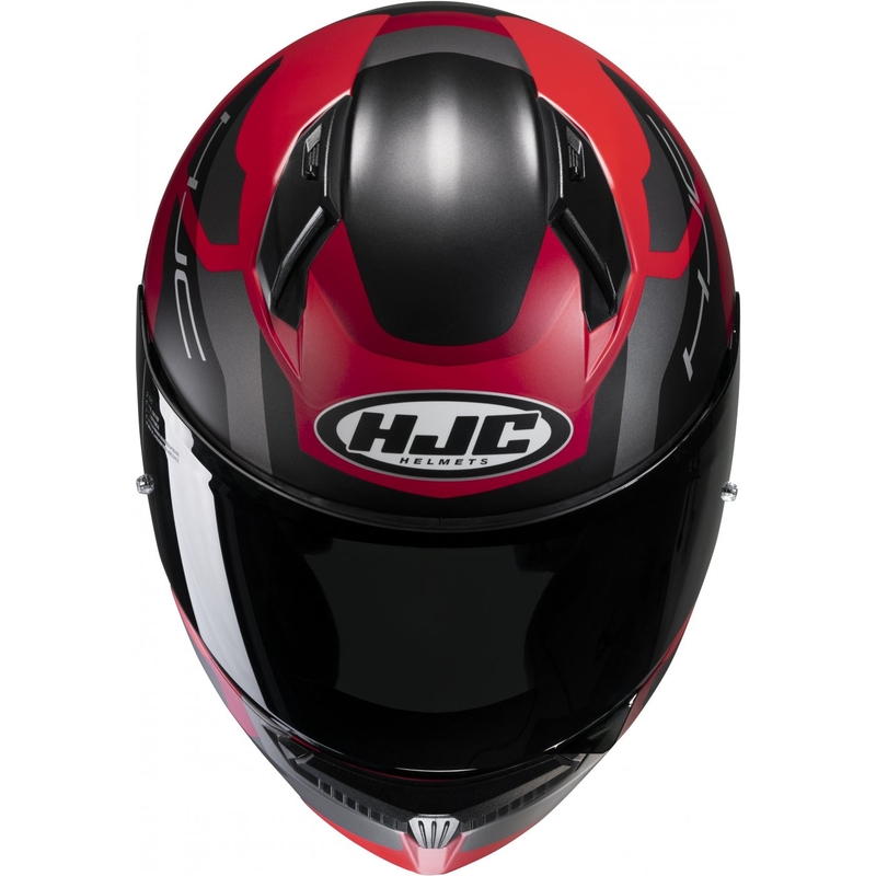 HJC C10 Tins MC1SF μαύρο-γκρι-κόκκινο ολοκληρωμένο κράνος μοτοσικλέτας