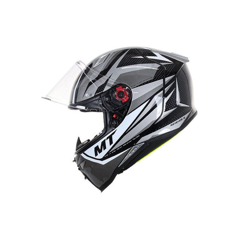 MT FF110 Revenge 2 Kley λευκό-γκρι-μαύρο ολοκληρωμένο κράνος μοτοσικλέτας προσφορά