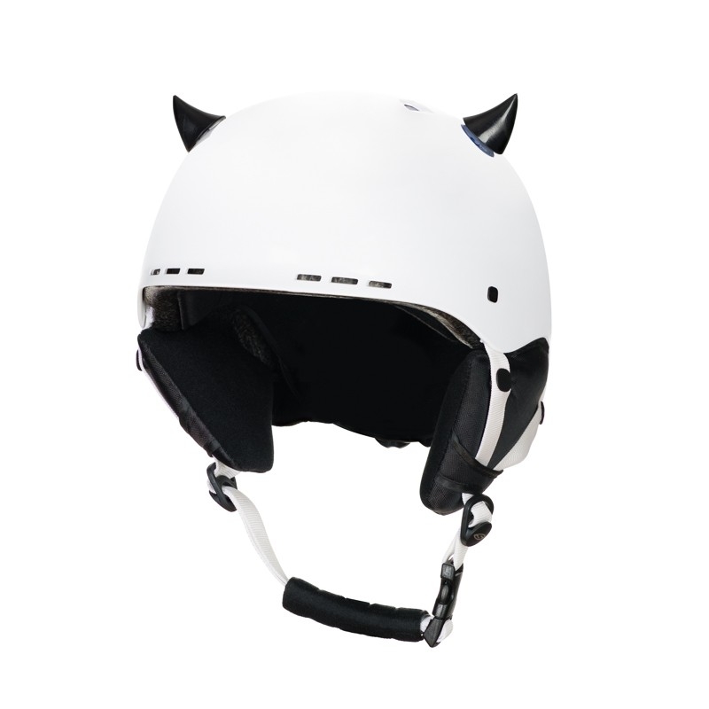 Μίνι κέρατα κράνους 55 μαύρο