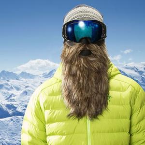 Μάσκα Beardski Prospector καφέ