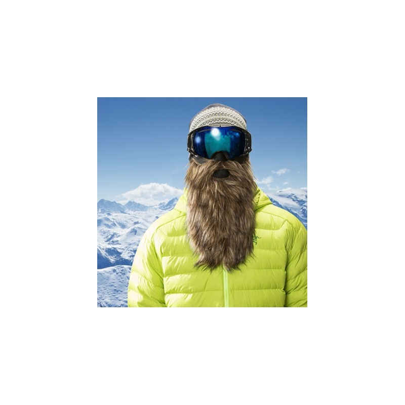 Μάσκα Beardski Prospector καφέ