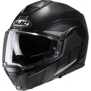 HJC i100 Beis MC5SF μαύρο/γκρι αναδιπλούμενο κράνος μοτοσικλέτας