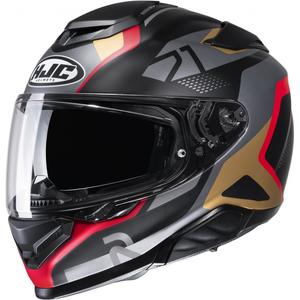 HJC RPHA 71 Hapel MC1SF μαύρο-γκρι-καφέ-κόκκινο ολοκληρωμένο κράνος μοτοσικλέτας