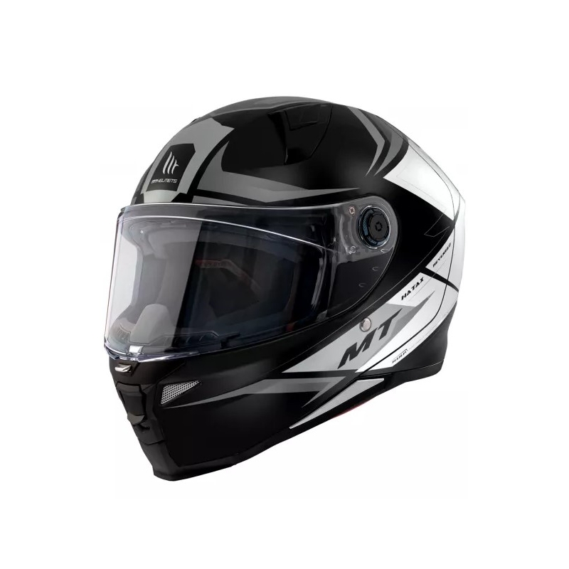 MT Revenge 2 Hatax μαύρο και άσπρο κράνος μοτοσικλέτας προσφορά