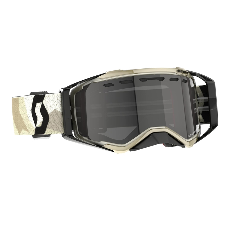 Γυαλιά Motocross SCOTT Enduro LS camo μπεζ-μαύρο-γκρι