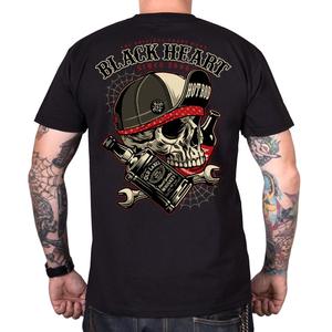 Ανδρικό T-shirt Black Heart Commander μαύρο