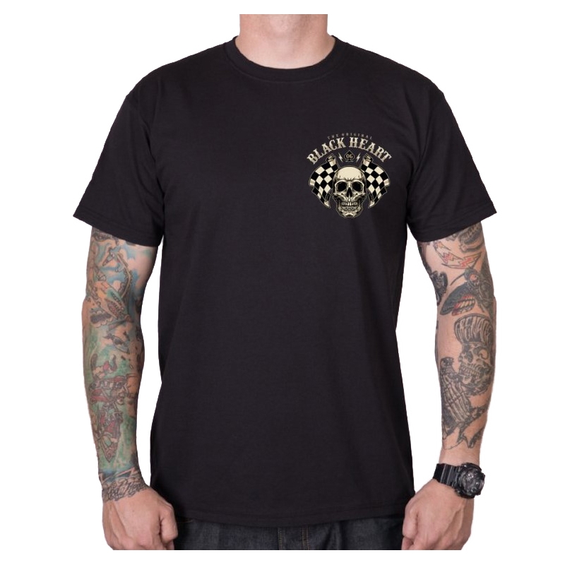 Ανδρικό T-shirt Black Heart Starter