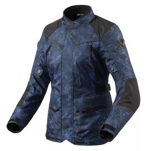 Γυναικείο μπουφάν μοτοσικλέτας Revit Voltiac 3 H2O camo μπλε προσφορά