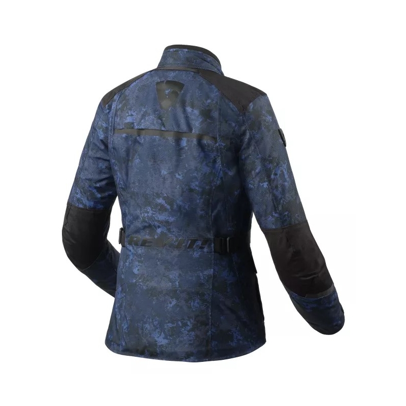 Γυναικείο μπουφάν μοτοσικλέτας Revit Voltiac 3 H2O camo μπλε προσφορά