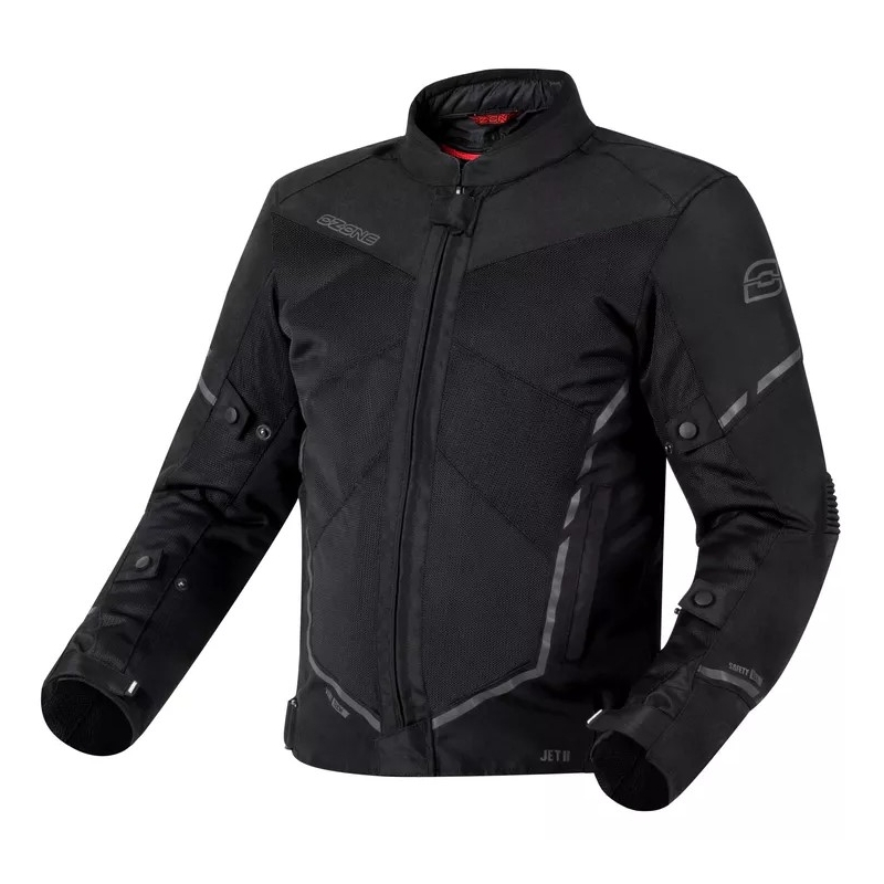 Μπουφάν Moto Ozone Jet II μαύρο προσφορά