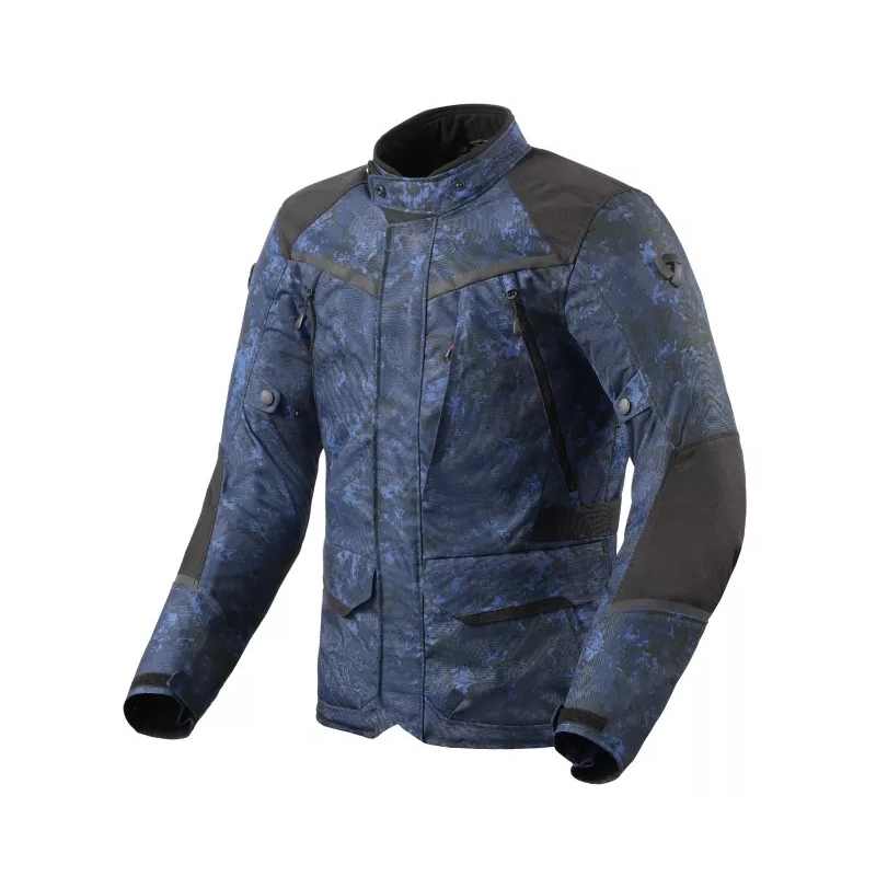 Revit Voltiac 3 H2O camo μπλε μπουφάν μοτοσικλέτας προσφορά