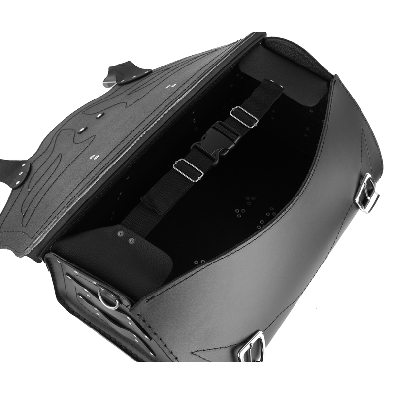 Kufr na motorku RSA-22B Red demon výprodej