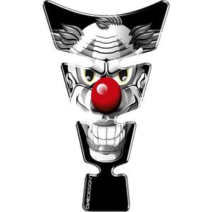 Κάλυμμα δεξαμενής καυσίμου - tankpad Εκτύπωση Clown γκρι