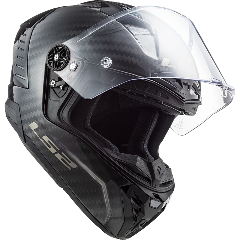 LS2 FF805 Thunder Carbon Black Gloss Integral κράνος μοτοσικλέτας