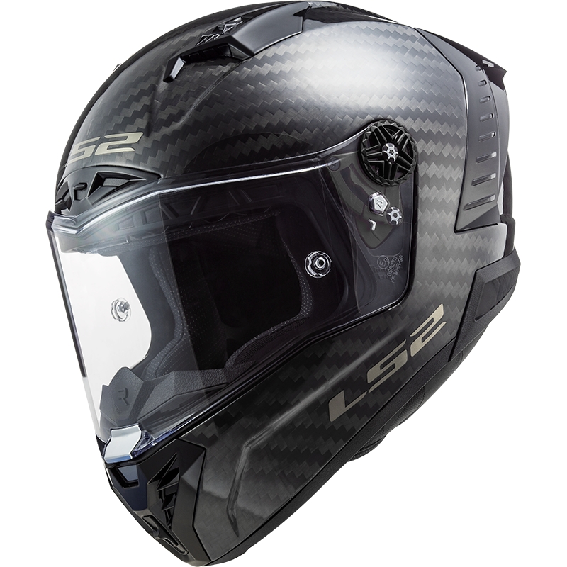 LS2 FF805 Thunder Carbon Black Gloss Integral κράνος μοτοσικλέτας