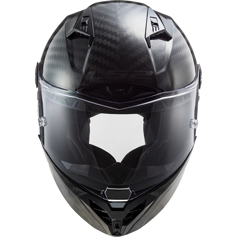 LS2 FF805 Thunder Carbon Black Gloss Integral κράνος μοτοσικλέτας