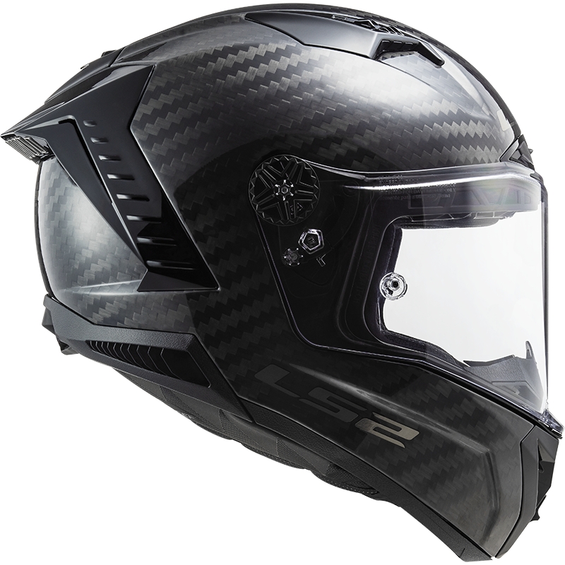LS2 FF805 Thunder Carbon Black Gloss Integral κράνος μοτοσικλέτας