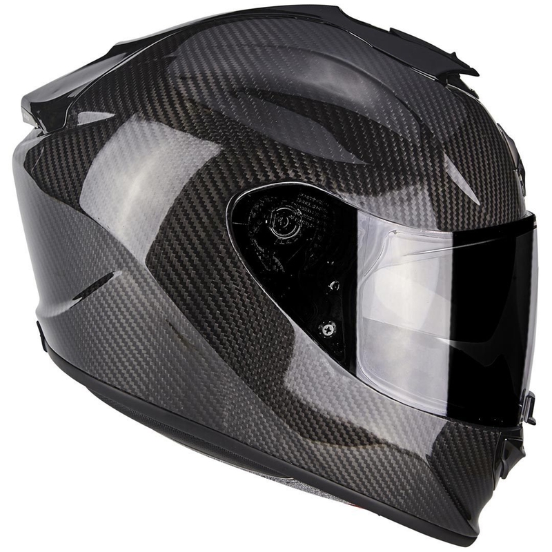 Ακέραιο κράνος μοτοσικλέτας Scorpion Exo-1400 EVO Air Carbon Μαύρο