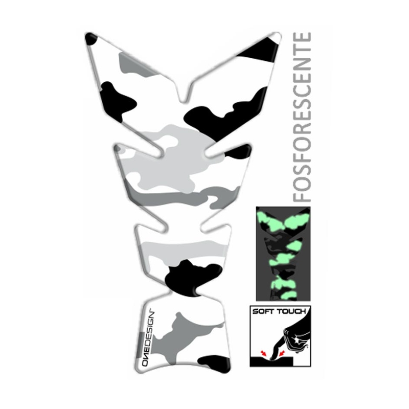 Κάλυμμα δεξαμενής καυσίμου - tankpad Εκτύπωση Mimetic Phosphorescent