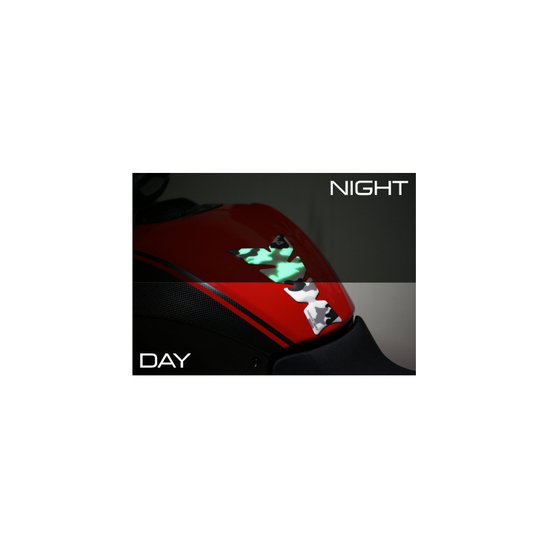 Κάλυμμα δεξαμενής καυσίμου - tankpad Εκτύπωση Mimetic Phosphorescent