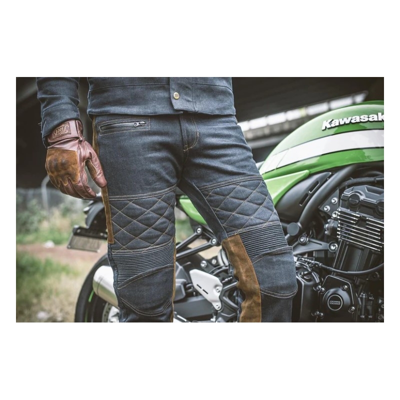 Γάντια μοτοσικλέτας Fuel Rodeo Καφέ