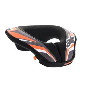 Alpinestars Sequence Youth Προστατευτικό λαιμού μαύρο, λευκό και πορτοκαλί