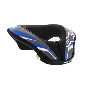 Alpinestars Sequence Youth Προστατευτικό λαιμού μαύρο, λευκό και μπλε