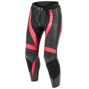 Γυναικείο παντελόνι μοτοσικλέτας Rebelhorn Rebel Black-Fluo Pink