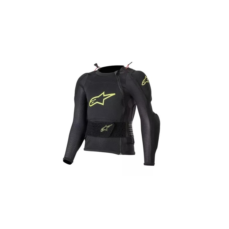 Alpinestars Bionic Plus Παιδικό προστατευτικό σώματος μαύρο-κίτρινο φλούο