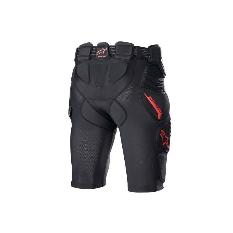 Alpinestars Bionic Pro σορτς motocross μαύρο και κόκκινο