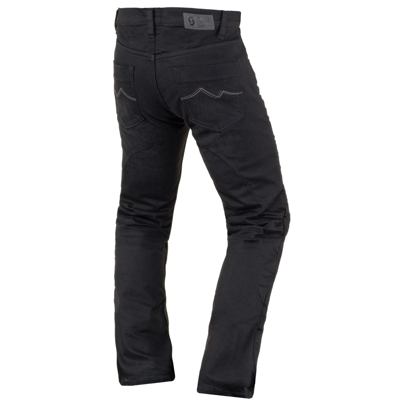 SCOTT Denim Stretch Τζιν μοτοσικλέτας Μαύρο