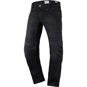 Γυναικείο SCOTT Denim Stretch Motorcycle Jeans Μαύρο