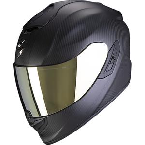 Ενσωματωμένο κράνος Scorpion EXO-1400 EVO Carbon Air Στερεό μαύρο ματ