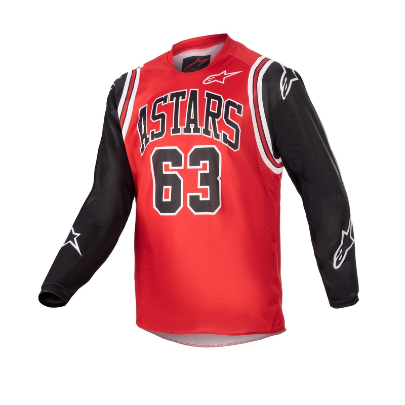 Alpinestars Racer Acumen Limited Edition Κόκκινο, μαύρο και άσπρο παιδικό τζέρσεϊ Motocross