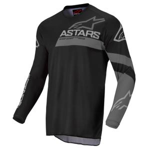 Alpinestars Racer Graphite παιδική φανέλα motocross μαύρο και γκρι