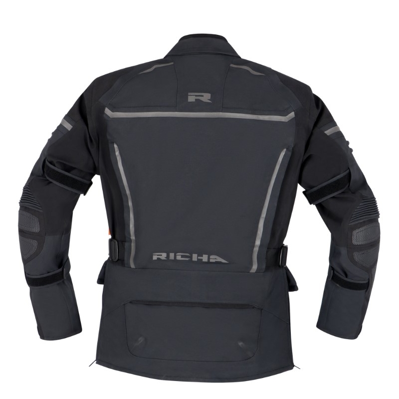 Dámská bunda na motorku RICHA Atlantic 2 Gore-Tex černá výprodej