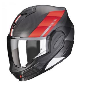 Scorpion EXO-TECH EVO Carbon Genus μαύρο-κόκκινο ματ