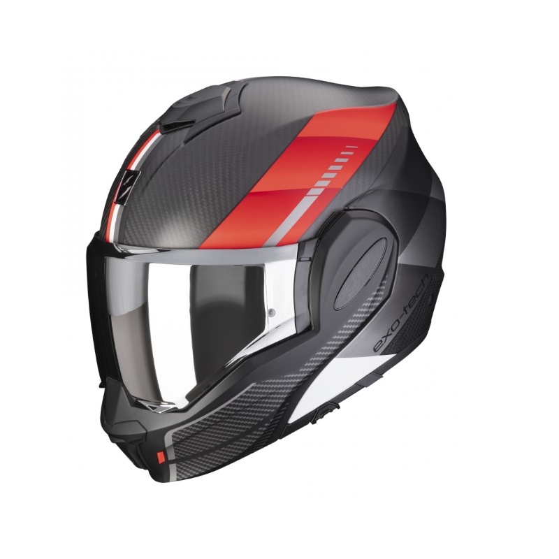 Scorpion EXO-TECH EVO Carbon Genus μαύρο-κόκκινο ματ